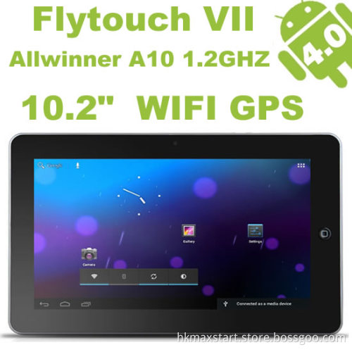 Superpad VII 10.2 Inch Tablet PC Android 4.0 Allwinner Cortex A8 1.2GHz WiFi GPS 1GB RAM HDMI 2160p